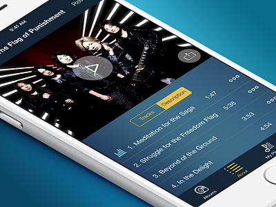 Musical App Concept app mobile musical
