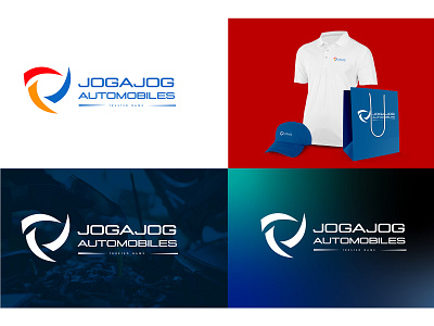 Automobiles Company Logo adobe illustrator branding creative design flat logo minimal modern logo professional logo