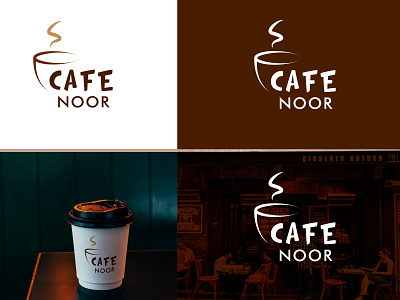 Cafe Logo Design cafe cafe shop logo creative design flat logo minimal modern logo