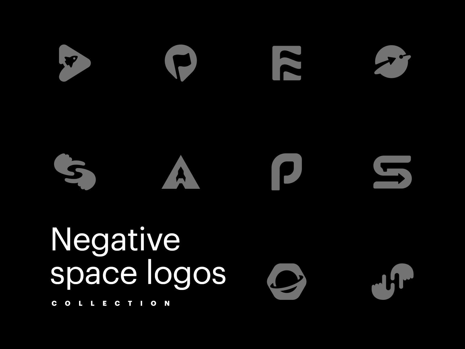 Negative Space Logo Collection By Aiste For Smart By Design™ On Dribbble