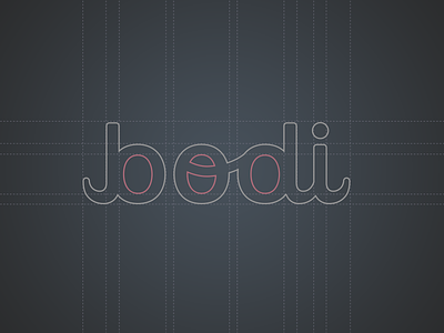 "b odi" logo design structure