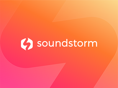 soundstorm aiste branding branding agency icon logo logo design logo mark minimal startup tieatie
