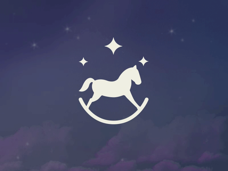 [GIF] DECOSINTO icon & logo branding corporate design gif horse icon identity logo star tie toy wooden