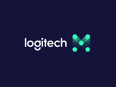 logitech MX aiste branding branding agency design logitech logo design logo mark minimal