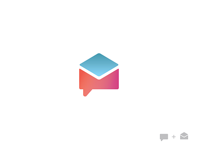 Messaging + mailing icon