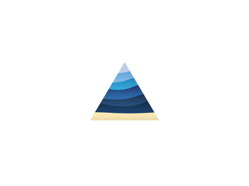 Triangle animation [GIF] animation bottom branding gif hydro icon logo pixel sea triangle