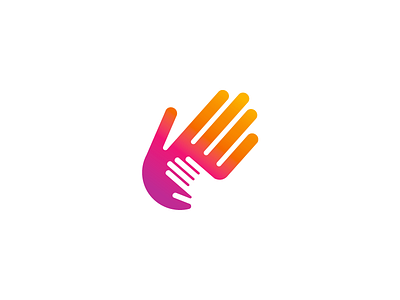 yellow hand logo