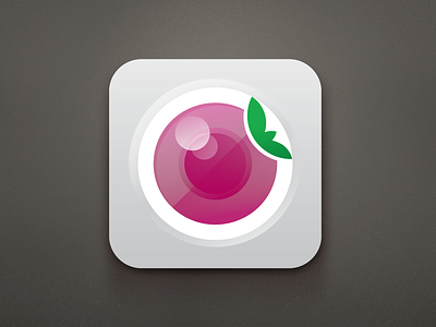 Camberry iOS icon apple berry cam camera icon logo photo watch