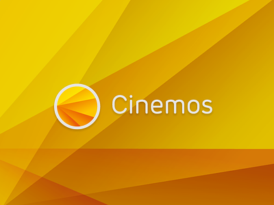 Cinemos action brand agency branding brandmark icon instagram logo mark startup structure swipe tie tieatie