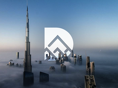 ABOVE DIGITAL icon + Branding Attachment above aiste branding brandmark digital dubai icon logo mountain negative space tieatie