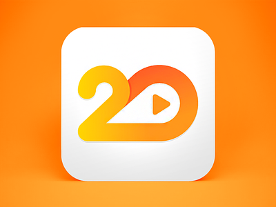 Tventi App Icon 20 android app india orange play seconds tventi video yellow