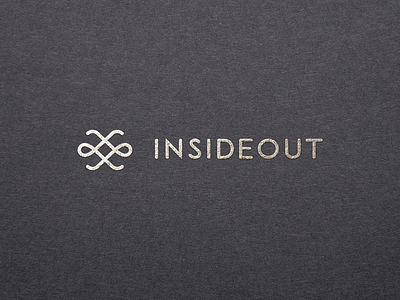 INSIDEOUT brand branding branding agency elegant in inside interior logo mark out outside startup