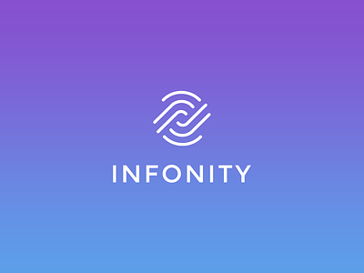 INFONITY app success story awwward brand agency branding brandmark icon infinity infonity logo mark news app startup tie tieatie