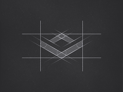Whiteframe icon [GRID] branding agency frame geometric grid hand icon logo mark minimal negative space negative space logo simple logo