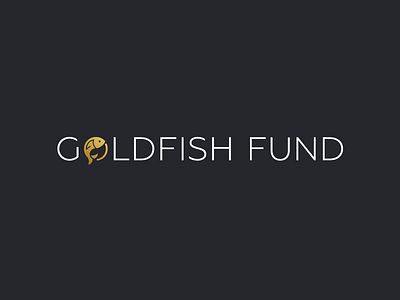 Goldfish fund logo fish fund goldfish icon logo designer mark minimal minimal logo negative space negative space logo simple logo venture capital