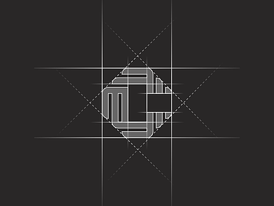 C icon [GRID] aiste designer branding c c icon letter logo design