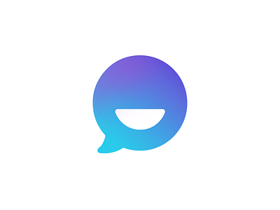 ChatPack aiste designer branding chat bubble idea logo design minimal simple smile tieatie