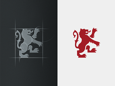 Rampant Lion icon [GRID] [WIP]