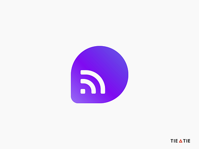 Live Communication [icon] aiste brand mark branding branding agency chat bubble colorful connection geometry gradient logo logo design logo mark minimal negative space negative space logo simple logo startup tie a tie tieatie wifi