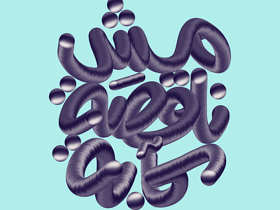 Not deficient in depression branding calligraphy logo design font illustration illustrator logo procreate typography vector