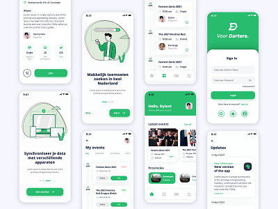 Darts mobile application darts darts application darts mobile application design events events application events mobile application graphic design green illustration light mobile mobile application search ui ui ux ui design uidesign uiux ux