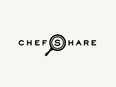 Chefshare 2 chef logo vector