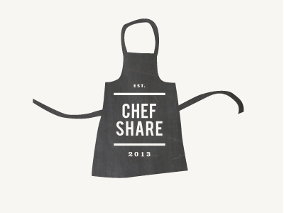 ChefShare 4 apron chefshare cooking logo