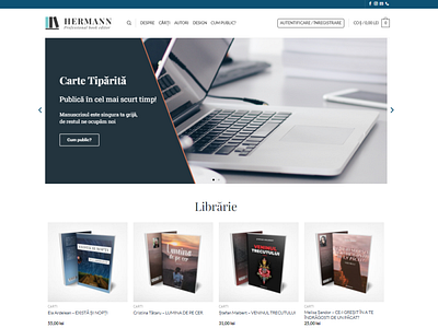 Hermann Publishing book books publishing web design
