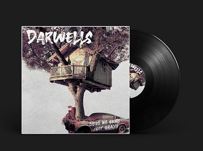 The Darwells album art album artwork album cover album cover art album cover design art artwork cover design illustraion