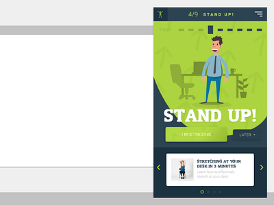 Stand up Desktop App