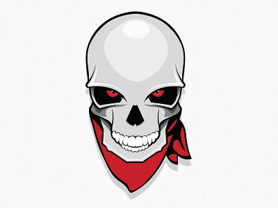 Skull design illustration