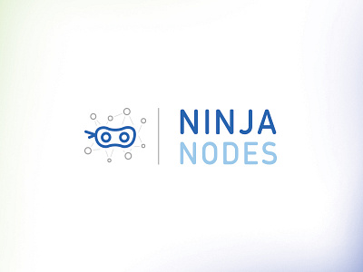 Ninja Nodes Logo design illustration logo