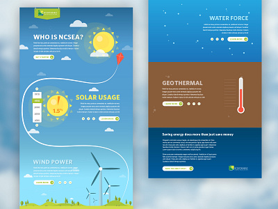 NCSEA design illustration infographic vector