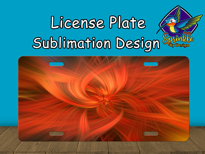 License Plate Sublimation