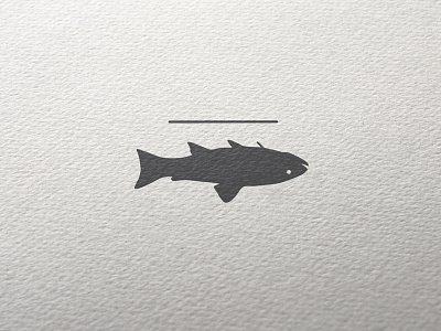Trout Logomark v2 branding icon illustration logo trout