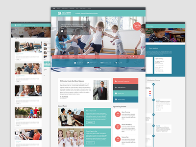 Academy - Bootstrap Theme for Schools