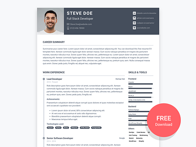 Pillar – Free Bootstrap Resume/CV Theme for Developers bootstrap bootstrap theme css cv developer free html html5 landing page marketing theme website template