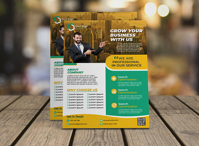 Corporate Flyer Design branding business flyer corporate flyer flyer flyer design graphic design logo poster