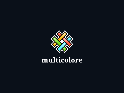 multicolore abstract blue brand color colorful colors dark design graphic green logo multiple red rgb square vector yellow