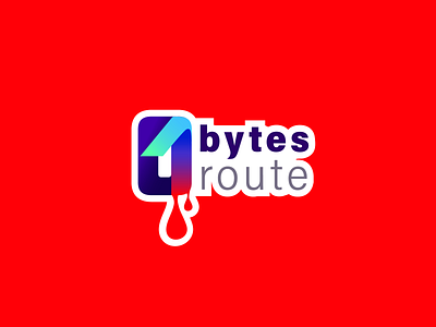 Bytes Route logo getting ready for Halloween blood brand bytes route creepy digital adoption digital transformation fear gore halloween logo onboarding product tours red spook tooltip ui ux vampire