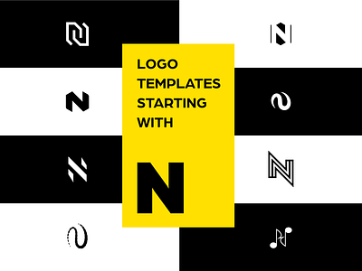 Logo Icons templates starting with the letter N