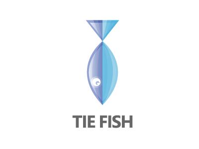 Tie Fish accessories bank brand clothes couture fashion fish jewel logo luxury tie water