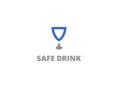 Safe Drink alcohol boose drink glass safety shield wine