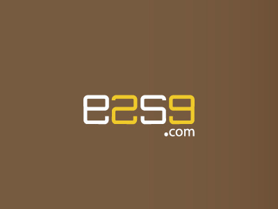 e2s9.com ambigram ambigram brand brown domain logo short type unique white yellow