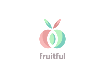fruitful apple brand concept design eco fruit green juice leaf logo logo design red seed
