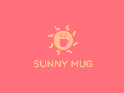 Sunny Mug beverage coffee drink energy heat joy laugh logo mug positive smile summer sun tea