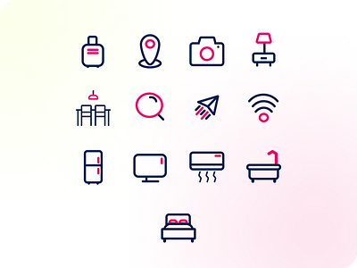 Travel Icon Pack design icon icon set travel icon ui design