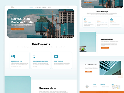 Landing Page - Construction Company