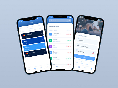 Finance app design