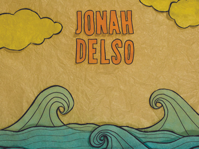 Jonah Delso album cover cutout illustration music